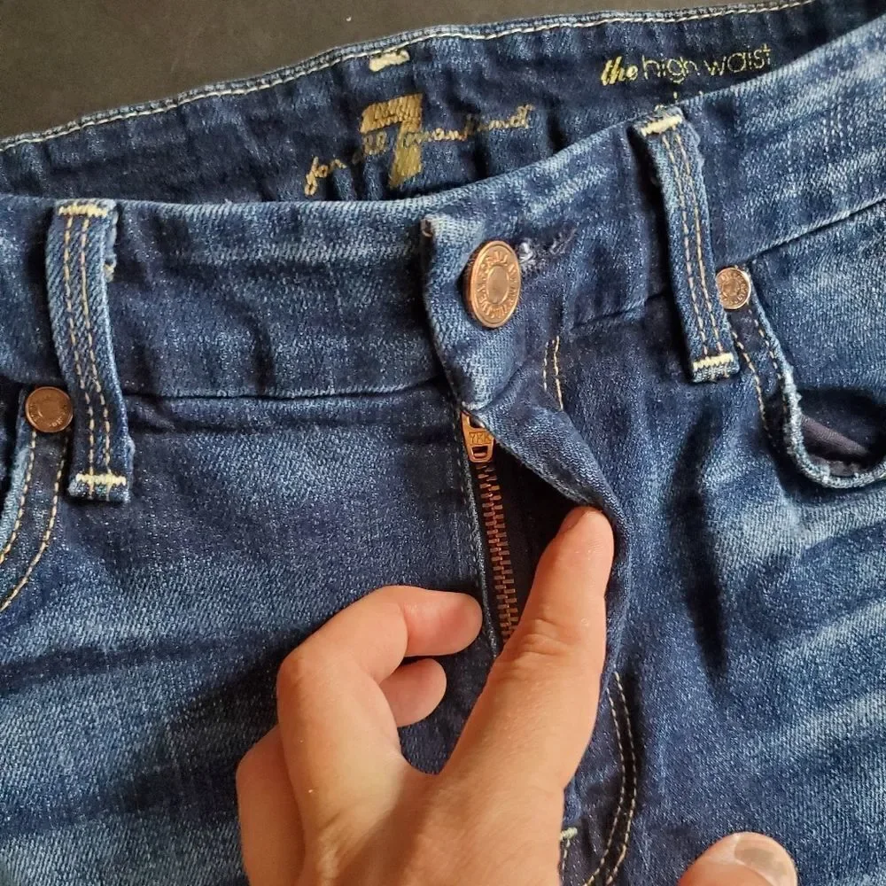 7 for All Mankind Cutoffs